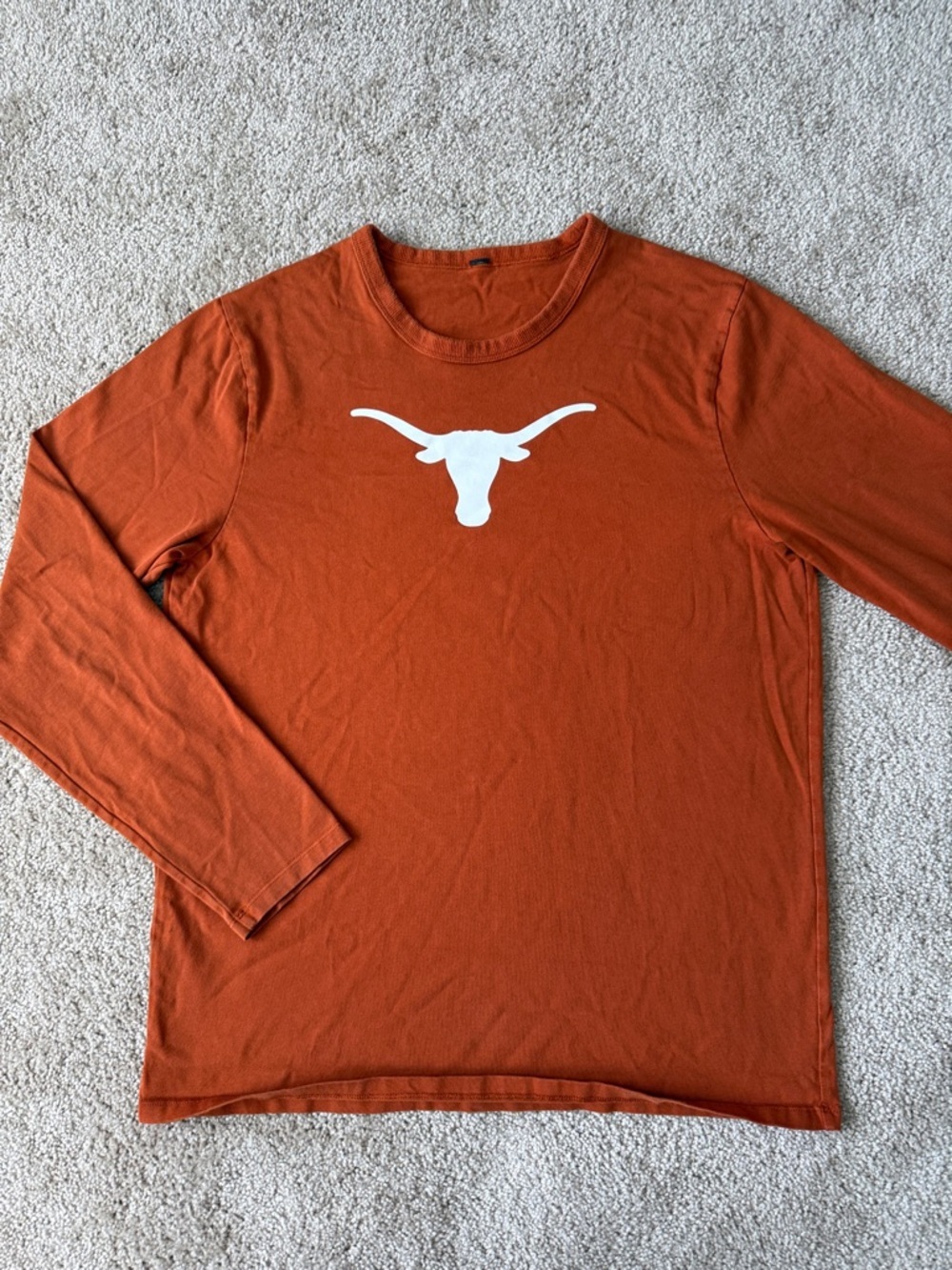 Lululemon Texas Longhorns Orange Long Sleeve T Shirt